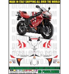 YZF R1 2008 10 TH ANNIVERSARY SANTANDER HAGA NO PAINT